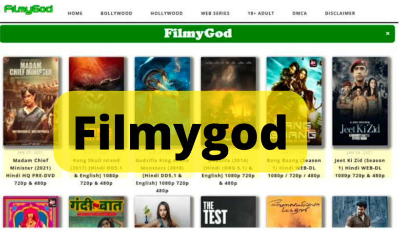 FilmyGod – Online Movies download illegal website, Filmygod 2022 latest new and update
