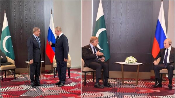 Can somebody help? Pak PM's awkward moment during meet with Putin at SCO summit | Watch